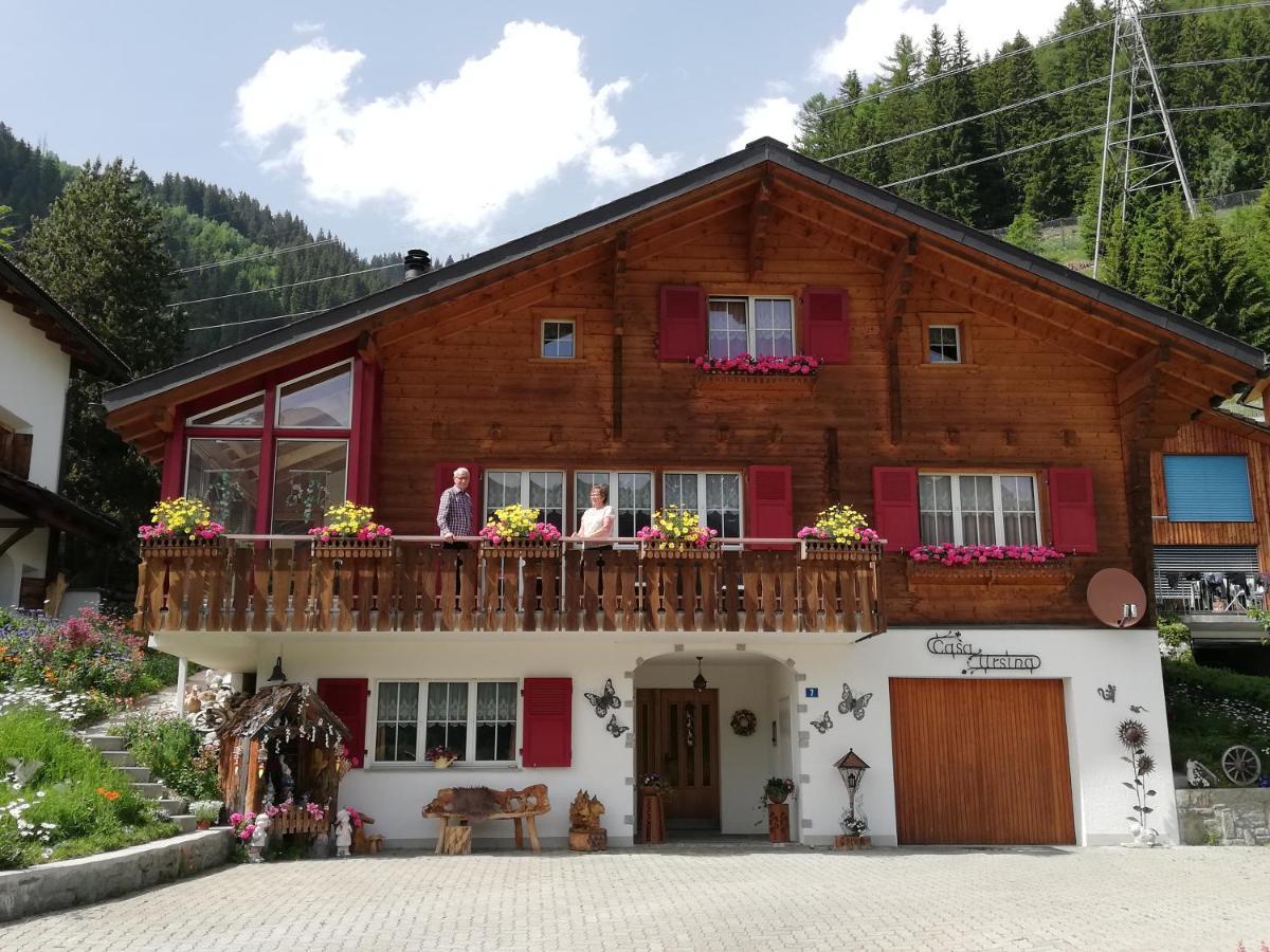 Ferienwohnung Casa Ursina Sedrun Eksteriør bilde